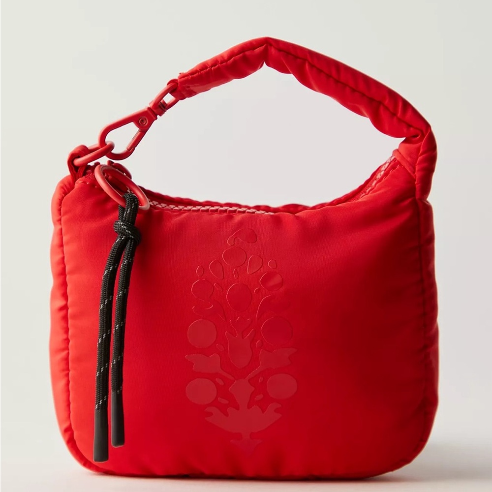 FP Movement Free People Micro Buti PouchWinterberry Red 5.5”x1.25…
